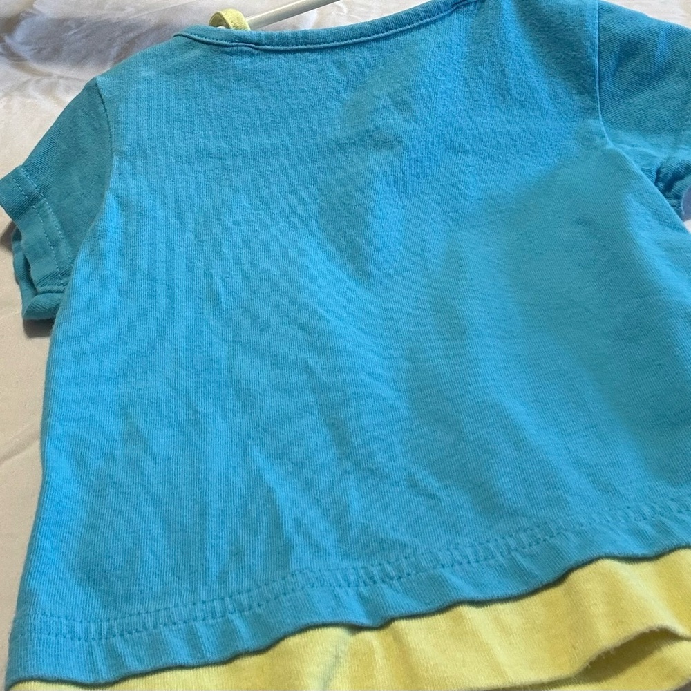 Flower Power Kids Shirt - Blue - Picture 4 of 5